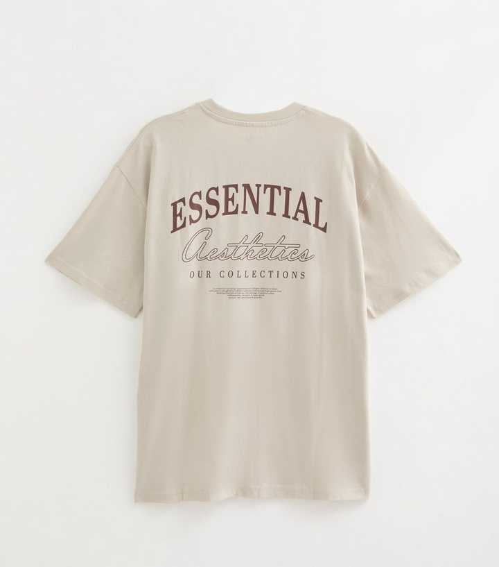 Jack & Jones Stone Organic Cotton Essential Aesthetics T-Shirt
