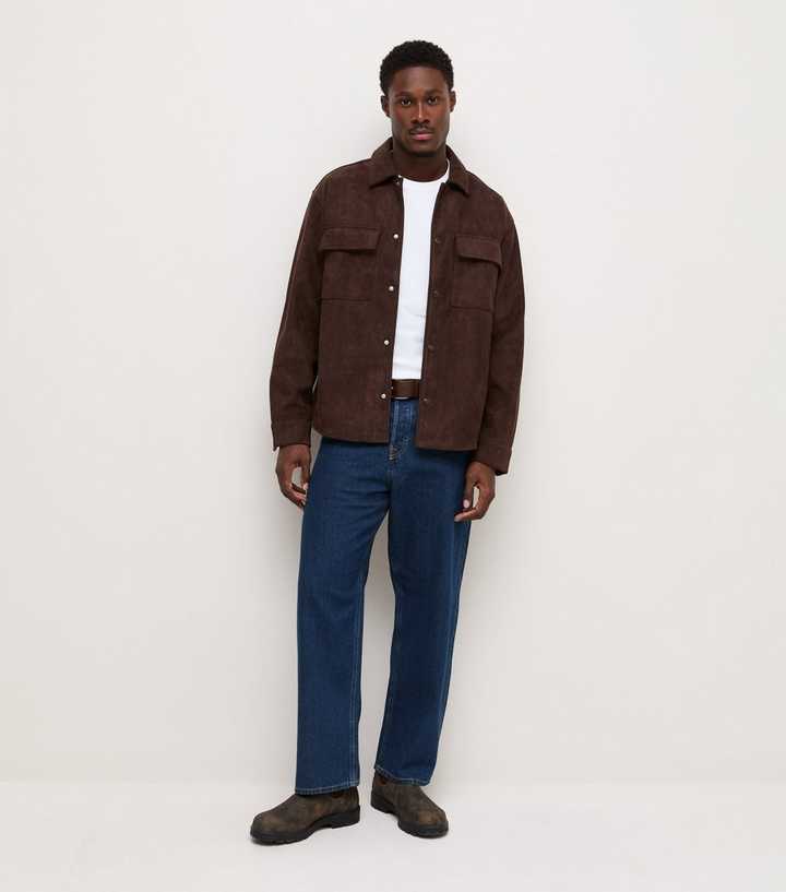 Jack & Jones Dark Blue Denim Baggy Leg Jeans