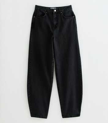 Tall Black Blake Barrel Leg Jeans