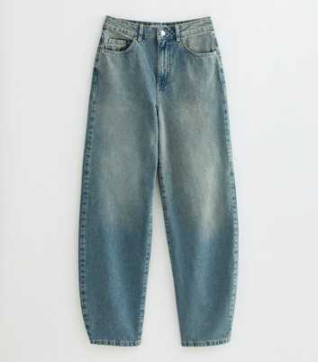 Tall Blue Blake Barrel Leg Jeans