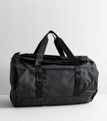 Jack & Jones Black Duffle Travel Bag