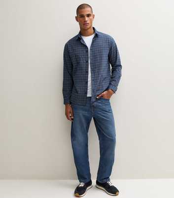 Jack & Jones Mid Blue Straight Leg Jeans
