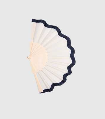 Public Desire Multicolour Scalloped Edge Fan
