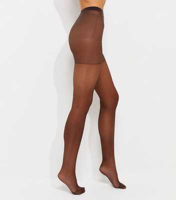 Pack of 3 Dark Brown Sheer Matt 15 Denier Tights