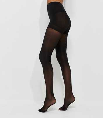 Premium Black Body Shaping 20 Denier Tights