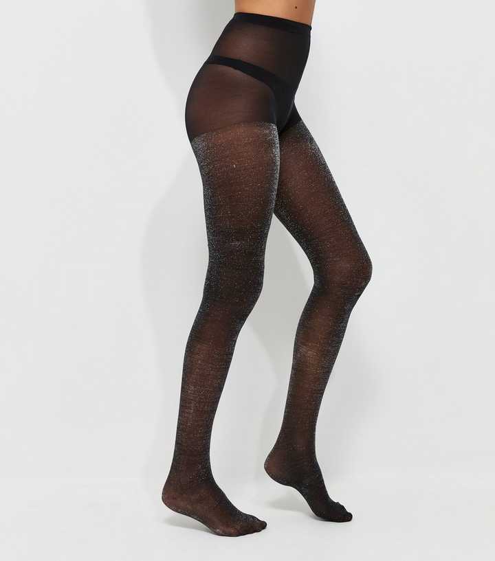 Black Sparkle Tights