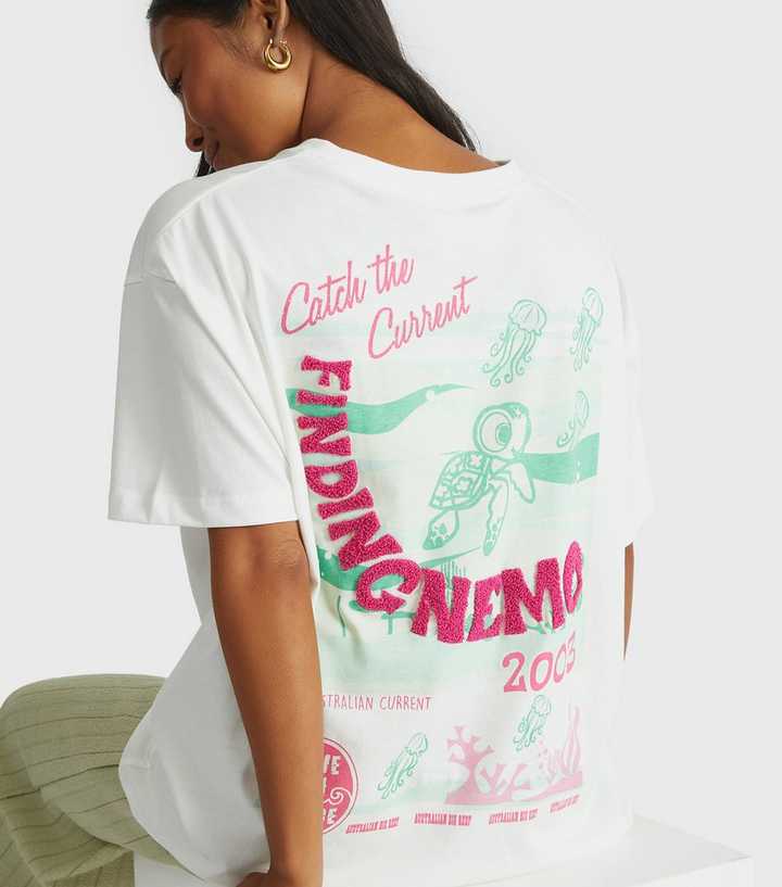 Skinnydip White Cotton Disney Finding Nemo T-Shirt