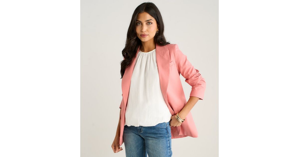 Gini London Coral Blazer Jacket