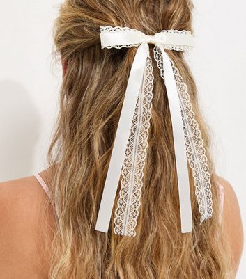 cream-satin-lace-bow-hair-clip