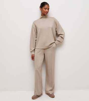 Premium Stone Funnel Neck Sweatshirt