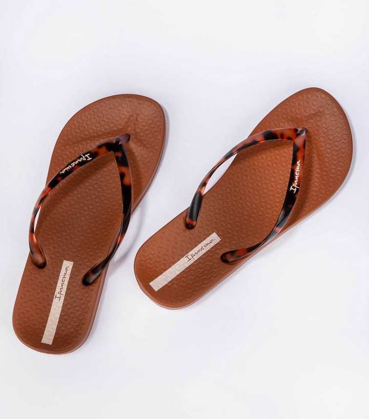 Ipanema Light Brown Anatomica Connect Flip Flops