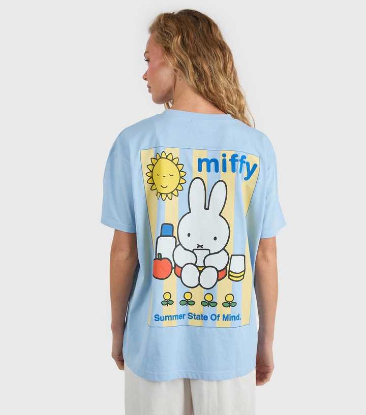 Skinnydip Light Blue Miffy Summer State Printed T-Shirt
