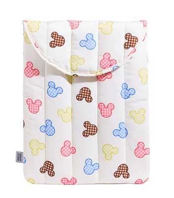 Skinnydip White Mickey Mouse Print Laptop Sleeve