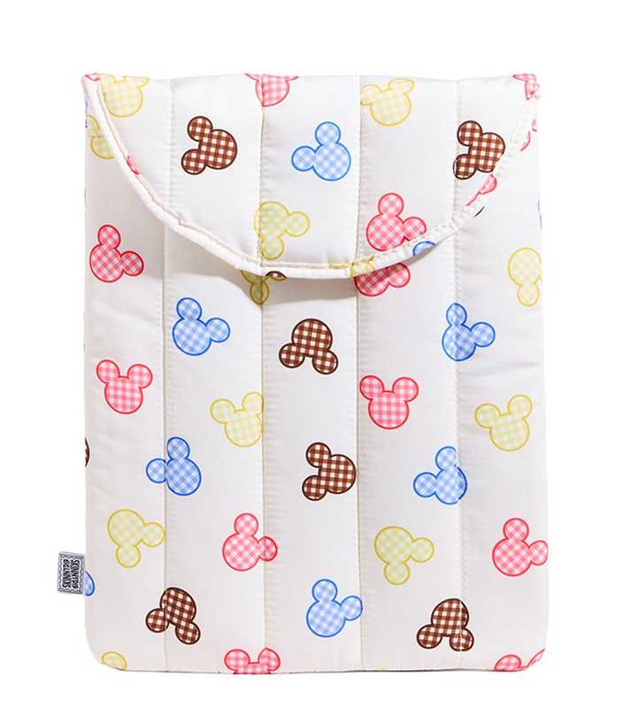 Skinnydip White Mickey Mouse Print Laptop Sleeve