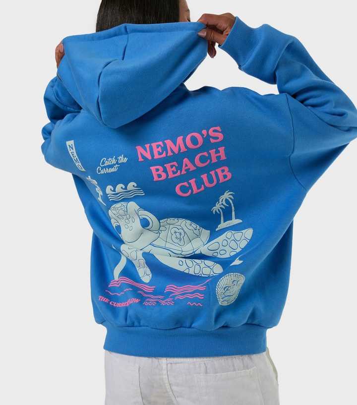 Skinnydip Light Blue Disney Finding Nemo Hoodie