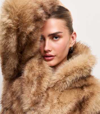 Mink Faux Fur Belted Jacket