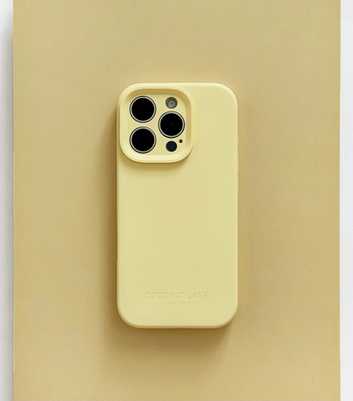 Coconut Lane Light Yellow Butter Soft Silicone Phone Case