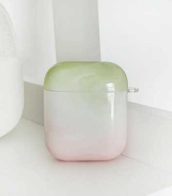 Coconut Lane Green Strawberry Matcha Airpods Case