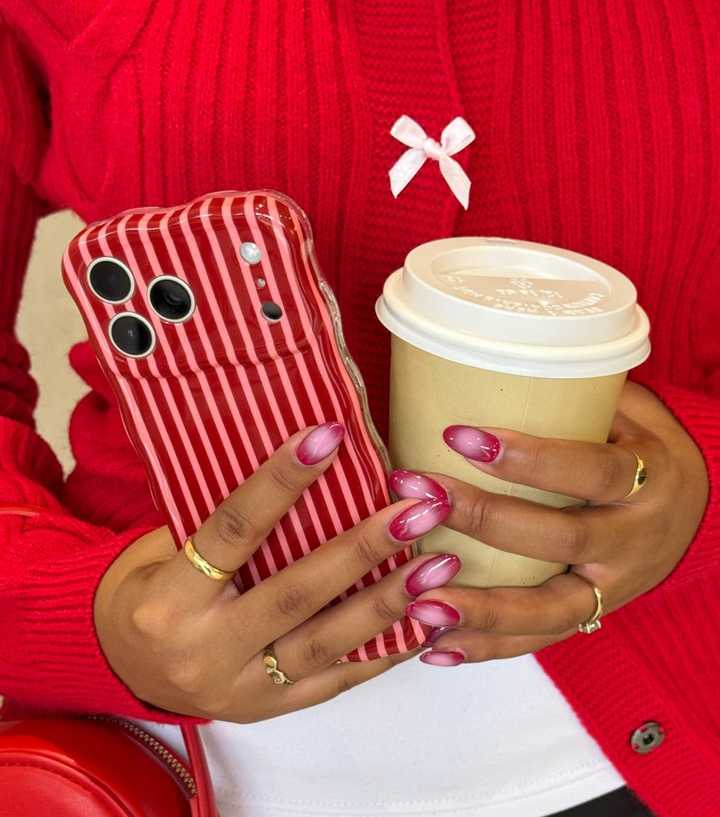 Coconut Lane Red Stripes Wavy Phone Case | New Look Coconut Lane Red Stripes Wavy Phone Case | New Look