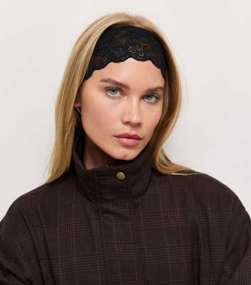 Black Lace Headband