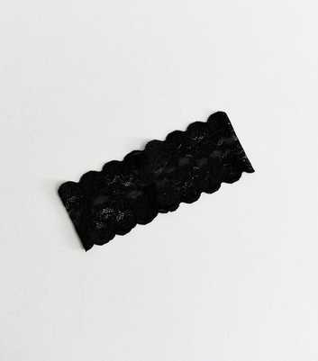 Black Lace Headband
