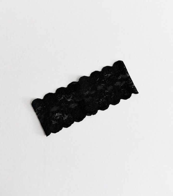 Black Lace Headband
