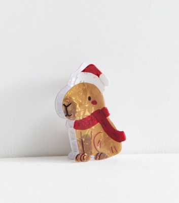 Brown Christmas Capybara Hair Claw Clip