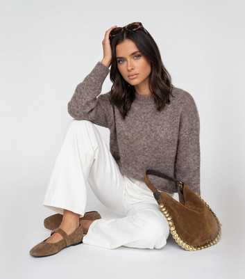 Urban Bliss Stone Knit Longline Jumper