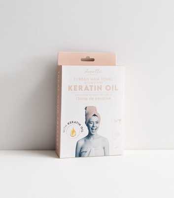 Danielle Creations Pink Keratin Oil Hair Turban