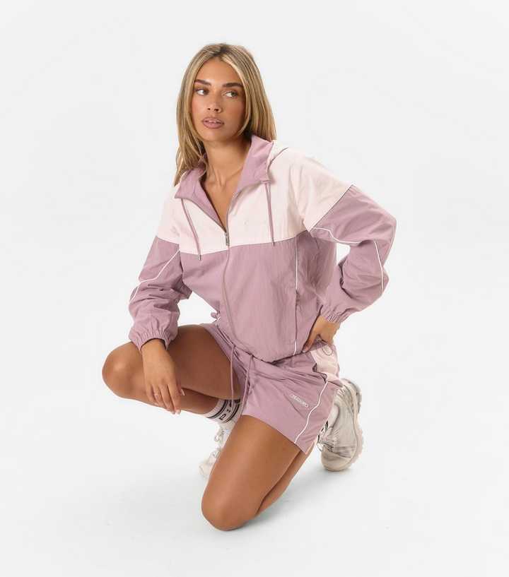 Peach:Fit Dusky Purple Esme Track Jacket