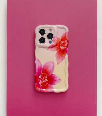 Coconut Lane Light Pink Sunset Flower Phone Case