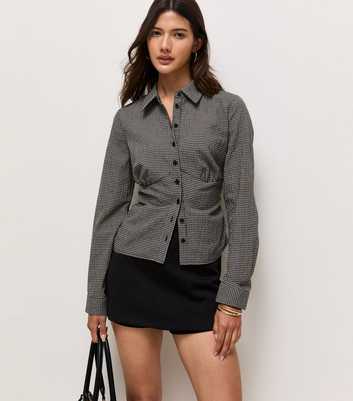 Tall Black Mini Skort