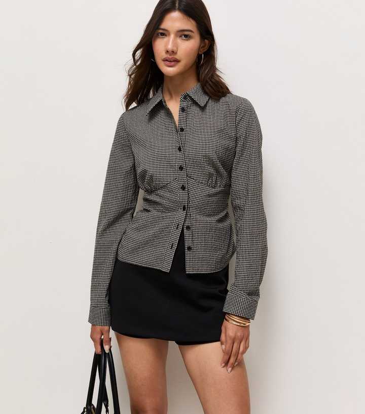 Tall Black Mini Skort