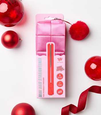 Danielle Creations Red Mini Straightener with Case