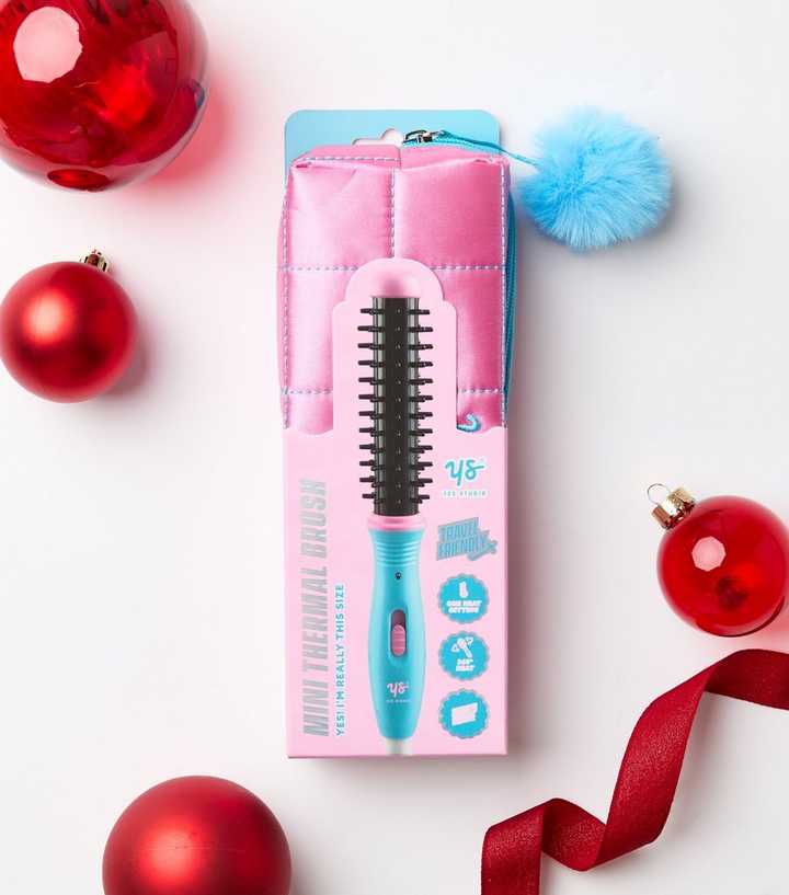 Pink Mini Thermal Brush with Case
