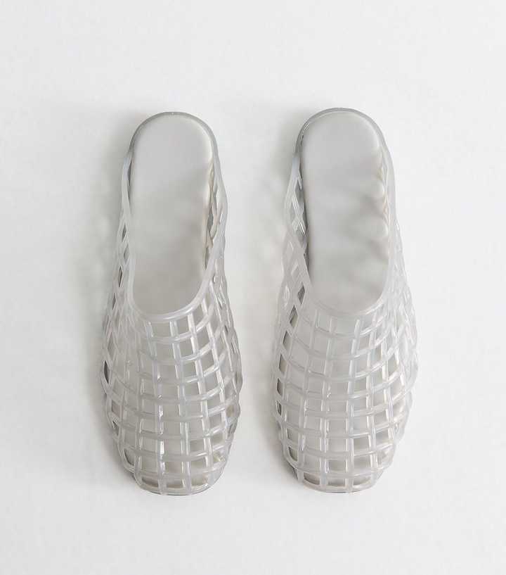 Grey Lattice Jelly Mules