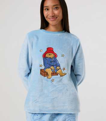 Skinnydip Light Blue Paddington Fleece Twosie Set