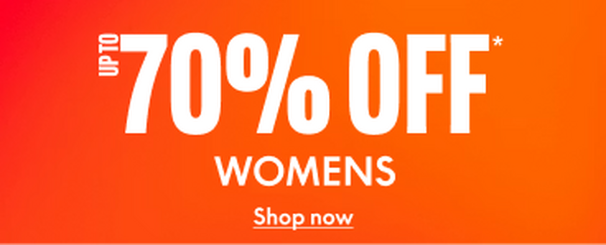 womens up to 70% off sale 