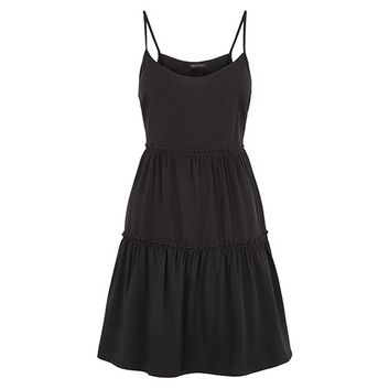 black strappy sundress