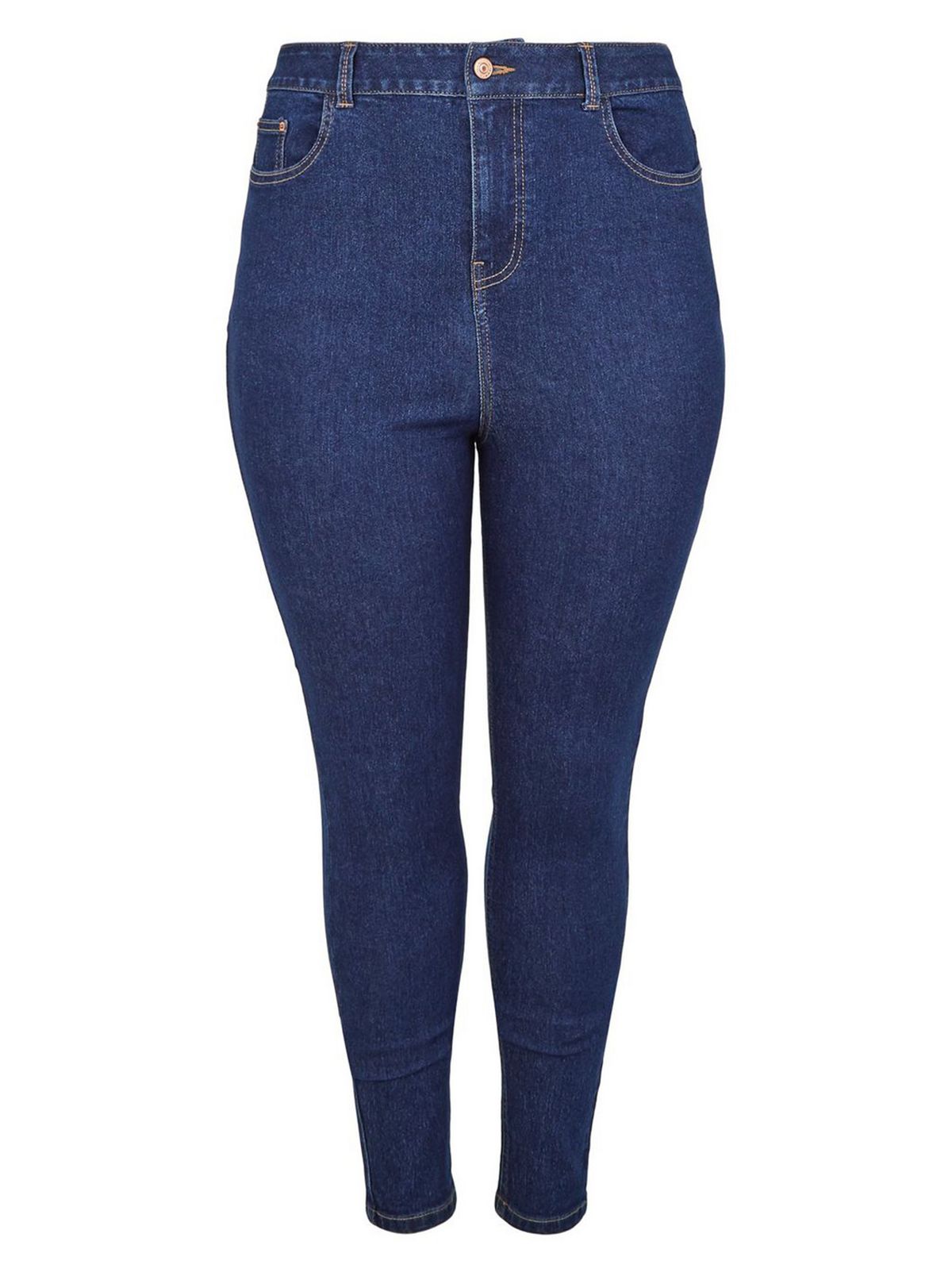 Curves Blue Jenna Skinny Jeans