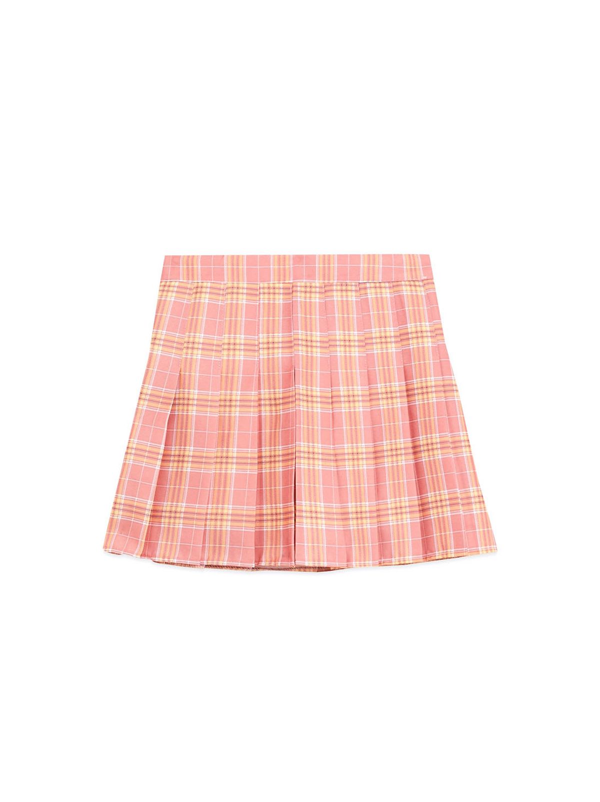 cutie london pink check mini tennis skirt