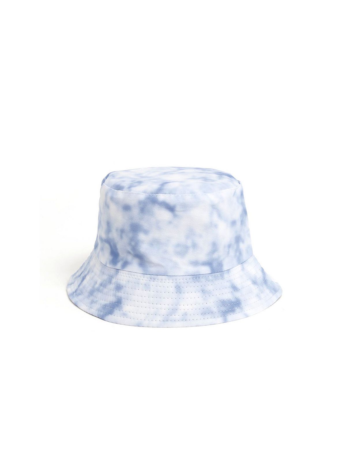 pale blue tie dye bucket hat