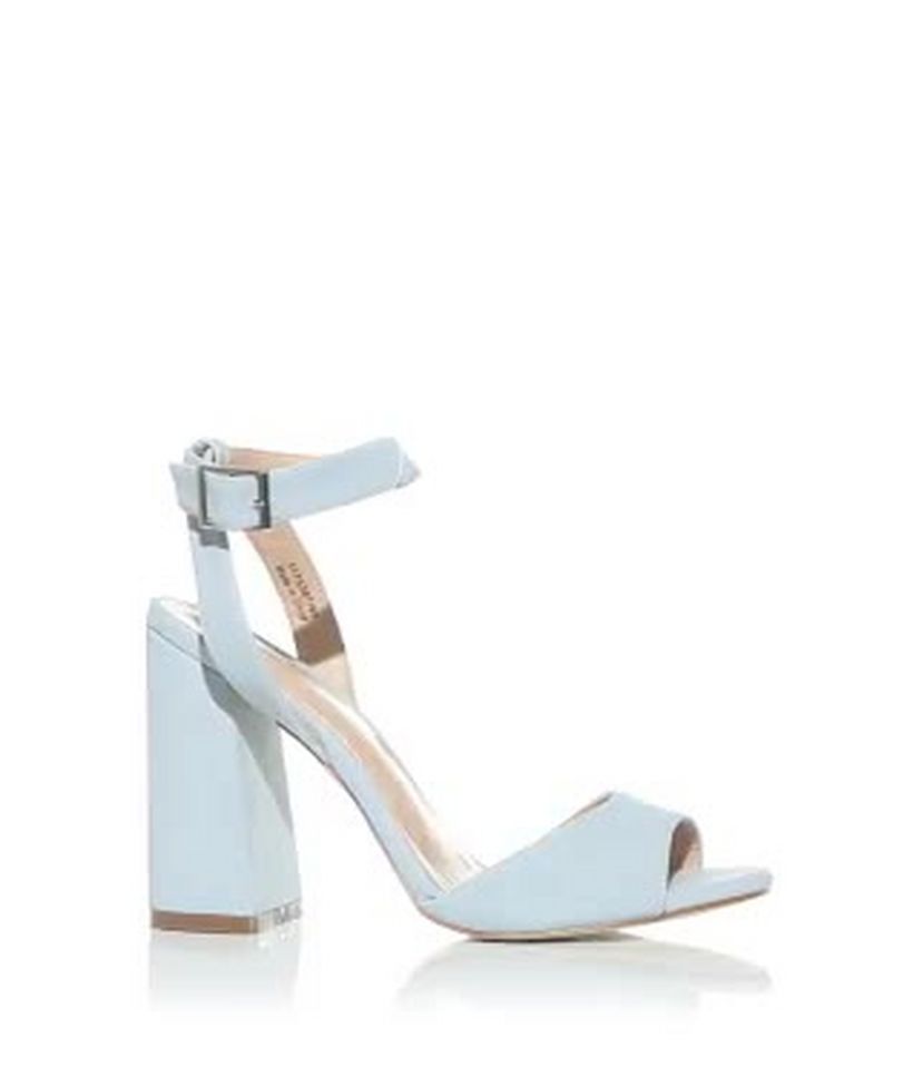 Baby blue clearance block heels